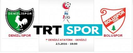 Denizli-Bolu TRT Spor'da