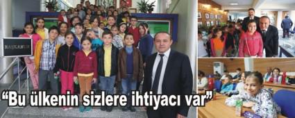 Bolu Belediyesi minik rencilere ev sahiplii yapt