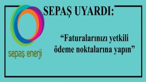 Faturalarnz yetkili deme noktalarna yapn