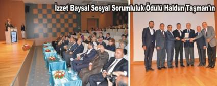 zzet Baysal Sosyal Sorumluluk dl Haldun Taman'n