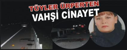 YOL KENARINDA KADIN CESED BULUNDU