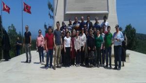 Engelliler ve aileleri anakkale'yi gezdi