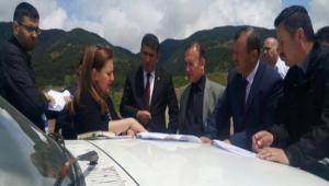 Cezaevi yaplacak arazide inceleme