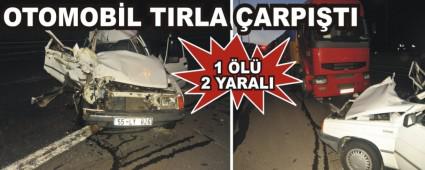 TEM OTOYOLU'NDA TRAFK KAZASI