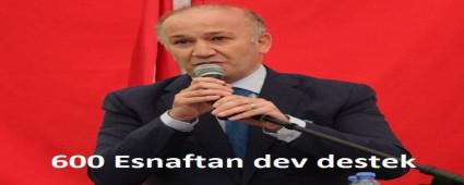 600 esnaftan dev destek