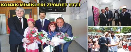 Konak miniklerin ylsonu etkinliklerine katld