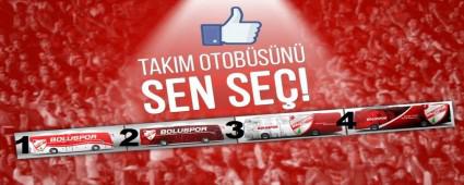 Taraftar takm otobsn seiyor