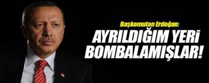 Bakomutan Erdoan:Ayrldm yeri bombalamlar