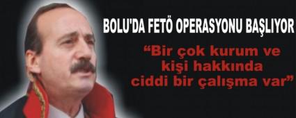 BOLU'DA FET OPERASYONU BALIYOR