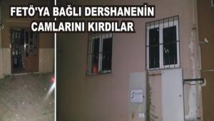 FET'YA BALI DERSHANENN CAMLARINI KIRDILAR