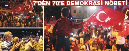 BOLU'DA DEMOKRAS NBET DEVAM EDYOR