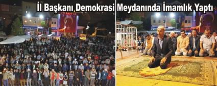 l Bakan Demokrasi Meydannda mamlk Yapt