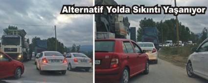 Bolu'da Alternatif Yolda Sknt Yaanyor