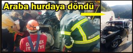 Mengen'de trafik kazas: 4 yaral