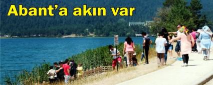 Abant'ta serinlediler