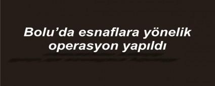 ESNAFLARA FET OPERASYONU