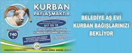 Belediye A Evi kurban balarnz bekliyor