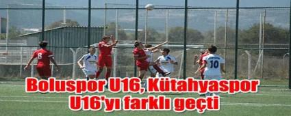 Boluspor U16, Ktahyaspor U16'y farkl geti: 4-0