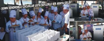 Minik efler Mengen Alar Festivali'nde  makarna tarifleriyle yart