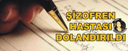 ZOFREN HASTASI 300 BN LRA DOLANDIRILDI DDASI