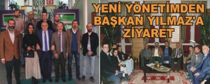 YEN YNETMDEN BAKAN YILMAZ'A ZYARET
