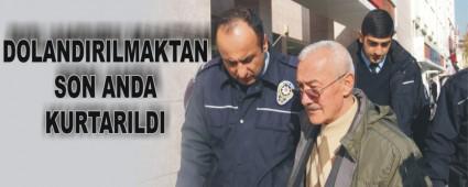 Dolandrlmaktan son anda kurtarld