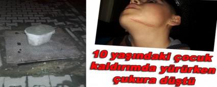 10 yandaki ocuk kaldrmda yrrken ukura dt