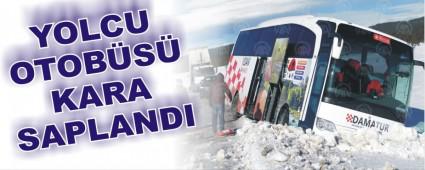 YOLCU OTOBS KARA SAPLANDI