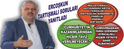 ERCOKUN TARTIMALI SORULARI YANITLADI 