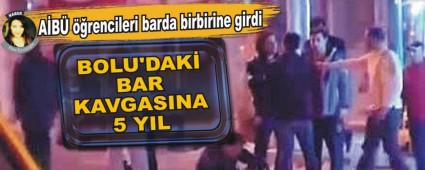 AB rencileri barda birbirine girdi