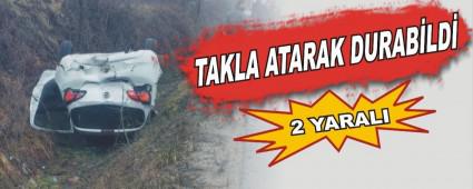 Bolu Da'nda trafik kazas