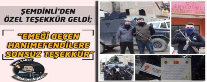 EMDNL'DEN BOLULULARA ZEL TEEKKR