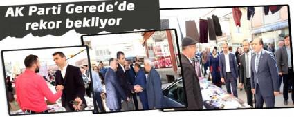 AK Parti Gerede'de rekor bekliyor