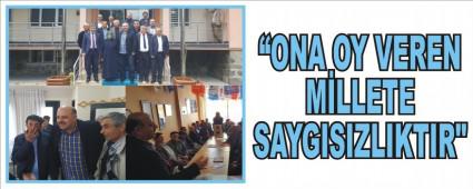 ONA OY VEREN MLLETE SAYGISIZLIKTIR"