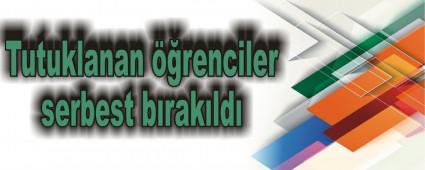 Tutuklanan renciler serbest brakld