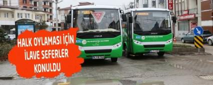 HALK OYLAMASI N LAVE SEFERLER KONULDU