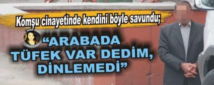 Komu cinayetinde kendini byle savundu