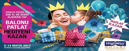 BALONU PATLAT, HEDYEN KAP!