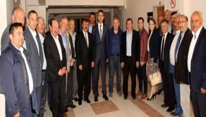 AK Parti'den Muhtarlara teekkr ziyareti