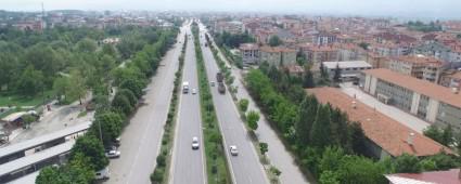 Bolu'da 9,5 kilometrelik Yeil Yol projesi