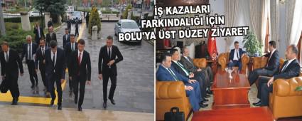  KAZALARI FARKINDALII N BOLU'YA ST DZEY ZYARET