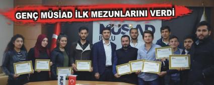 Gen MSAD ilk mezunlarn verdi