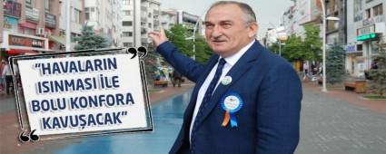  HAVALARIN ISINMASI LE BOLU KONFORA KAVUACAK