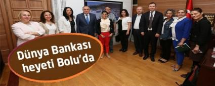 Dnya Bankas heyeti Bolu'da