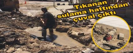 Tkanan sulama hattndan uval kt