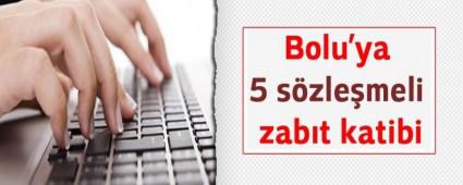 Bolu'ya 5 szlemeli zabt katibi