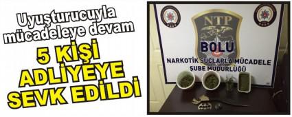 Uyuturucuyla mcadeleye devam