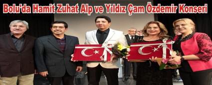 Bolu'da Hamit Zuhat Alp ve Yldz am zdemir Konseri