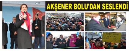 AKENER BOLU'DAN SESLEND