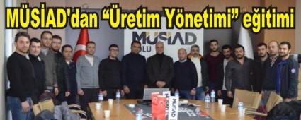 MSAD'dan retim Ynetimi eitimi